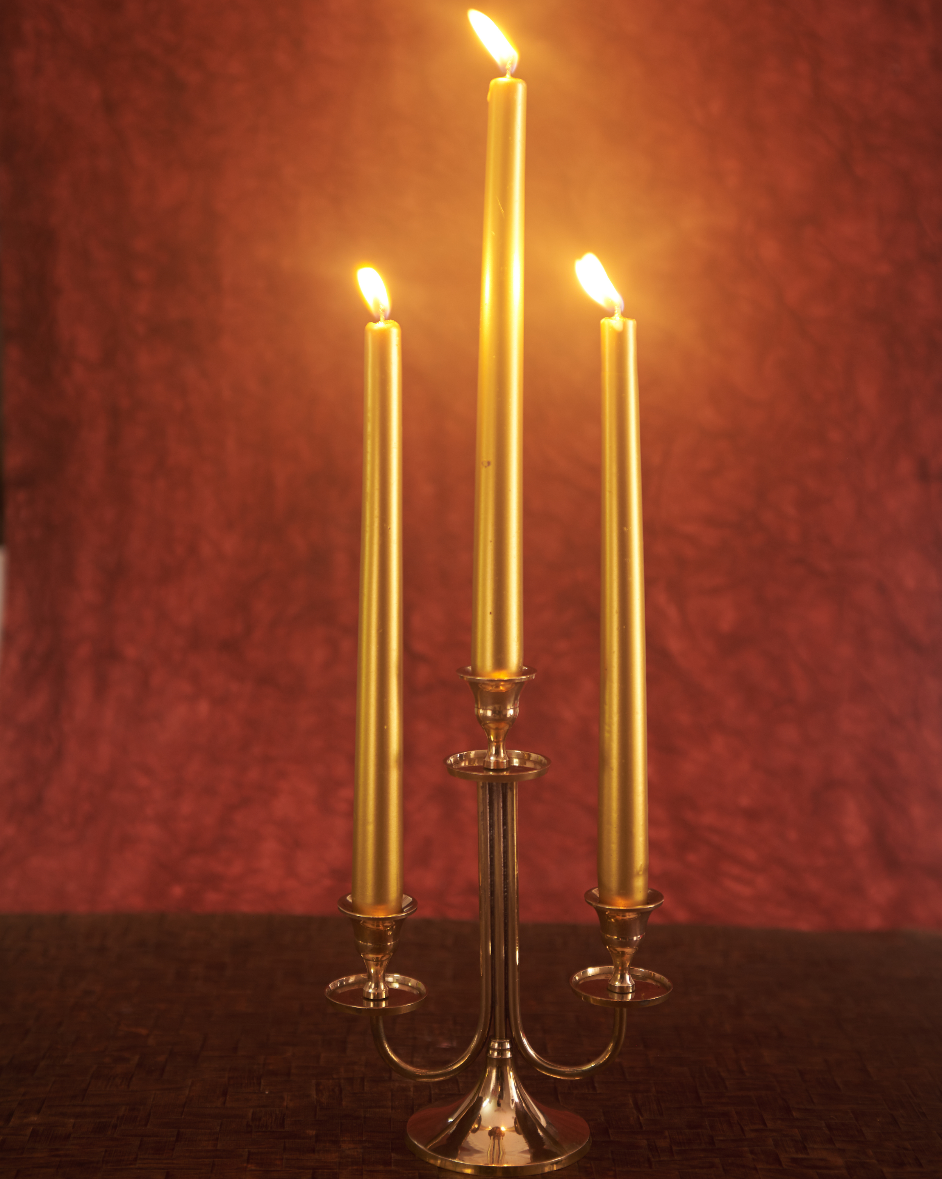 Victorian triple candelabra