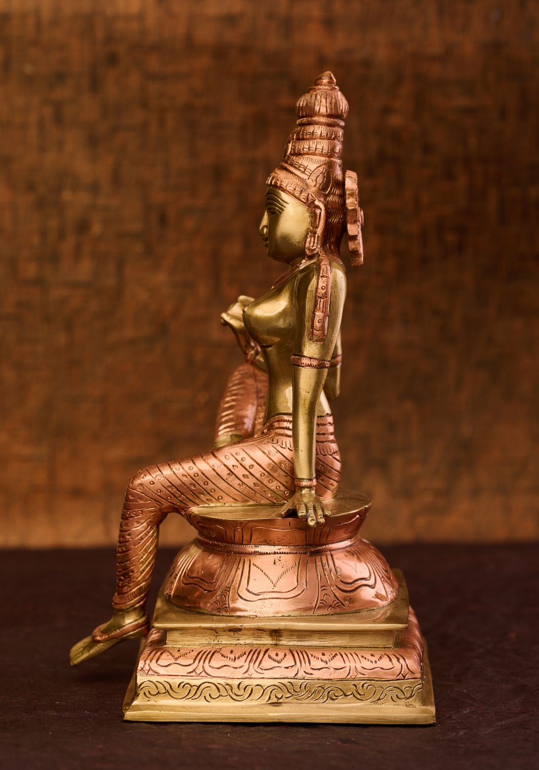 Goddess 'Apsara' in Brass