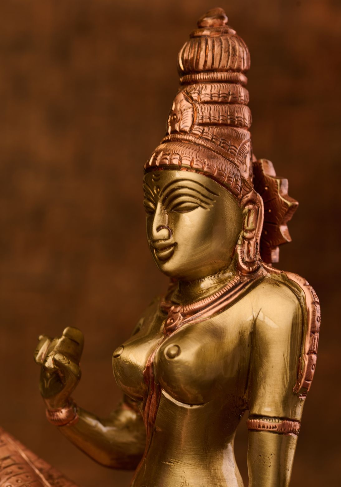 Goddess 'Apsara' in Brass