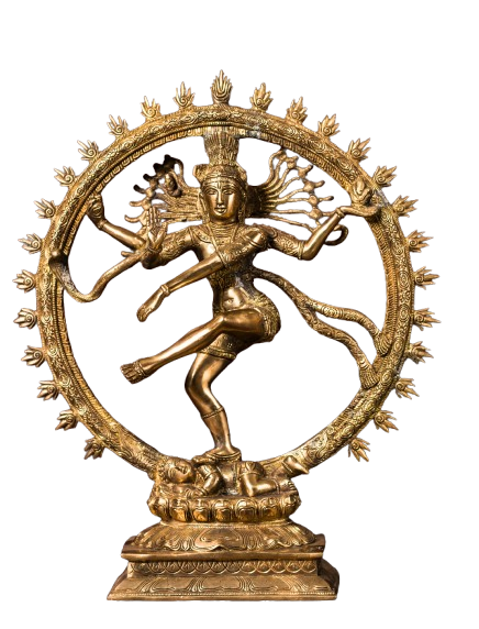 Dancing Shiva 'Nataraj' in Solid Brass