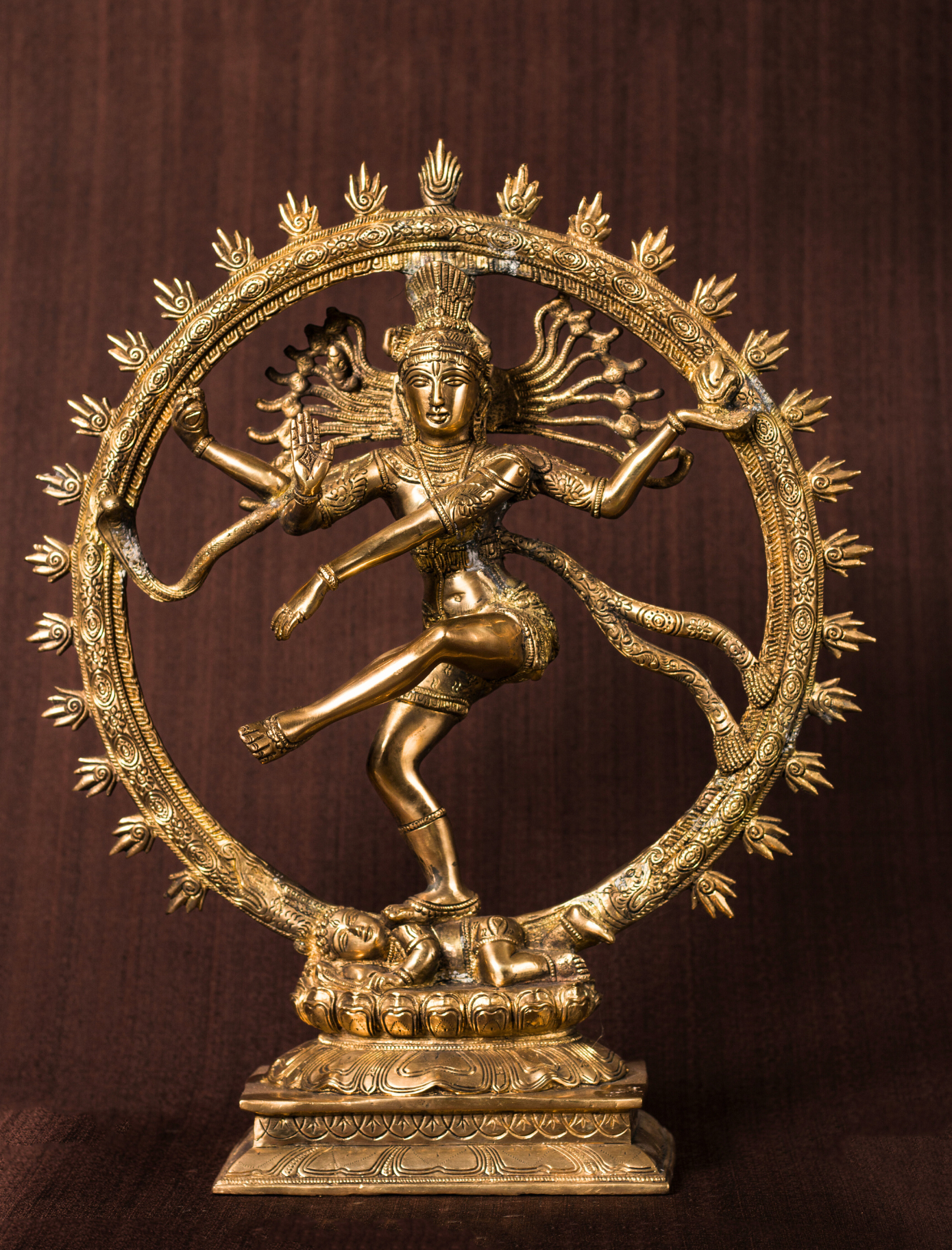 Dancing Shiva 'Nataraj' in Solid Brass