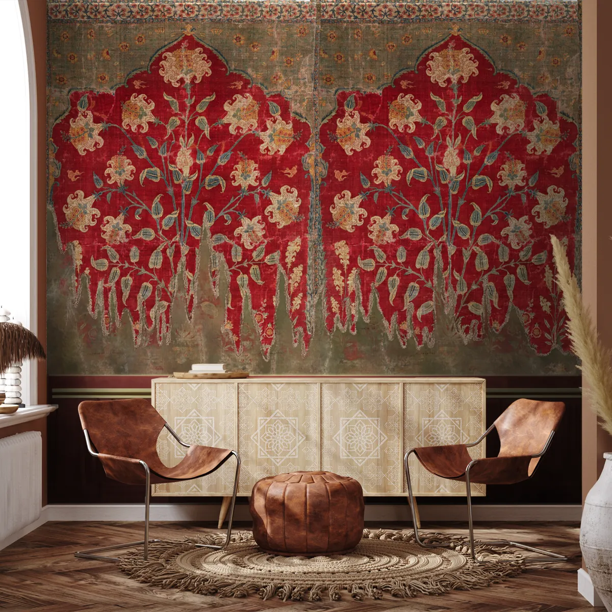 Shop Kaleen Wallpaper Artfully designed for walls Red