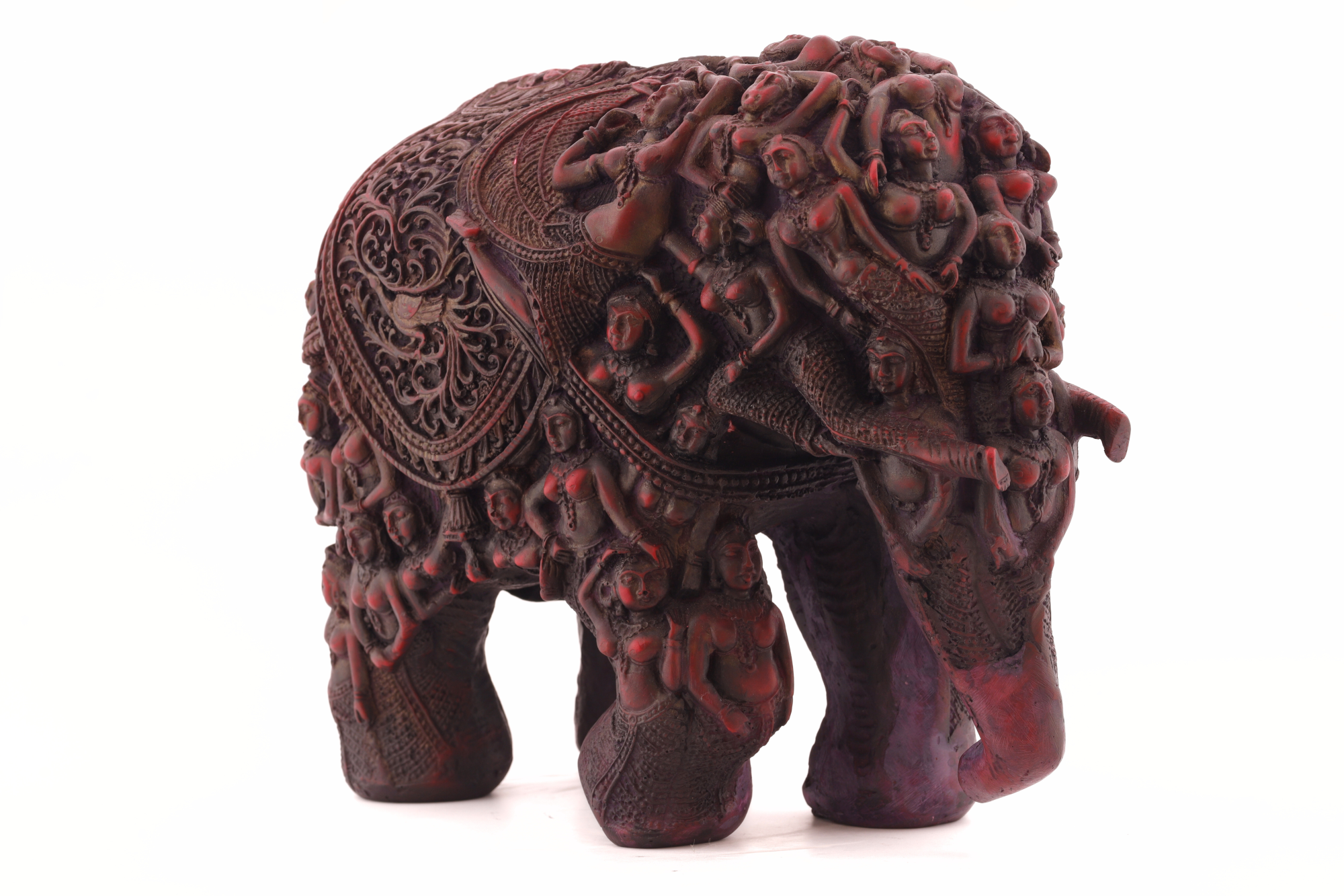 Handcarved Elephant in Wood