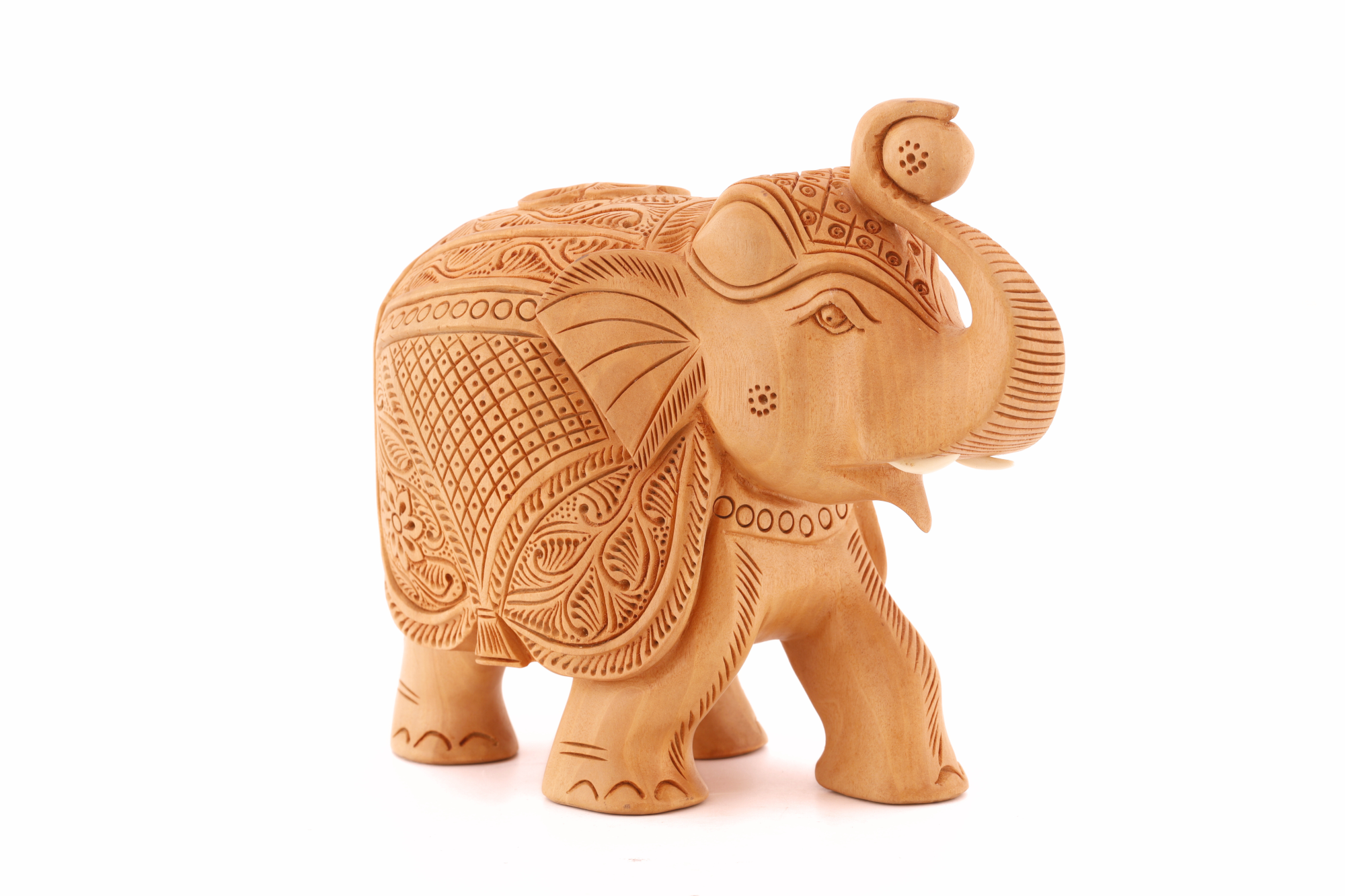 Carved Wooden Elephant