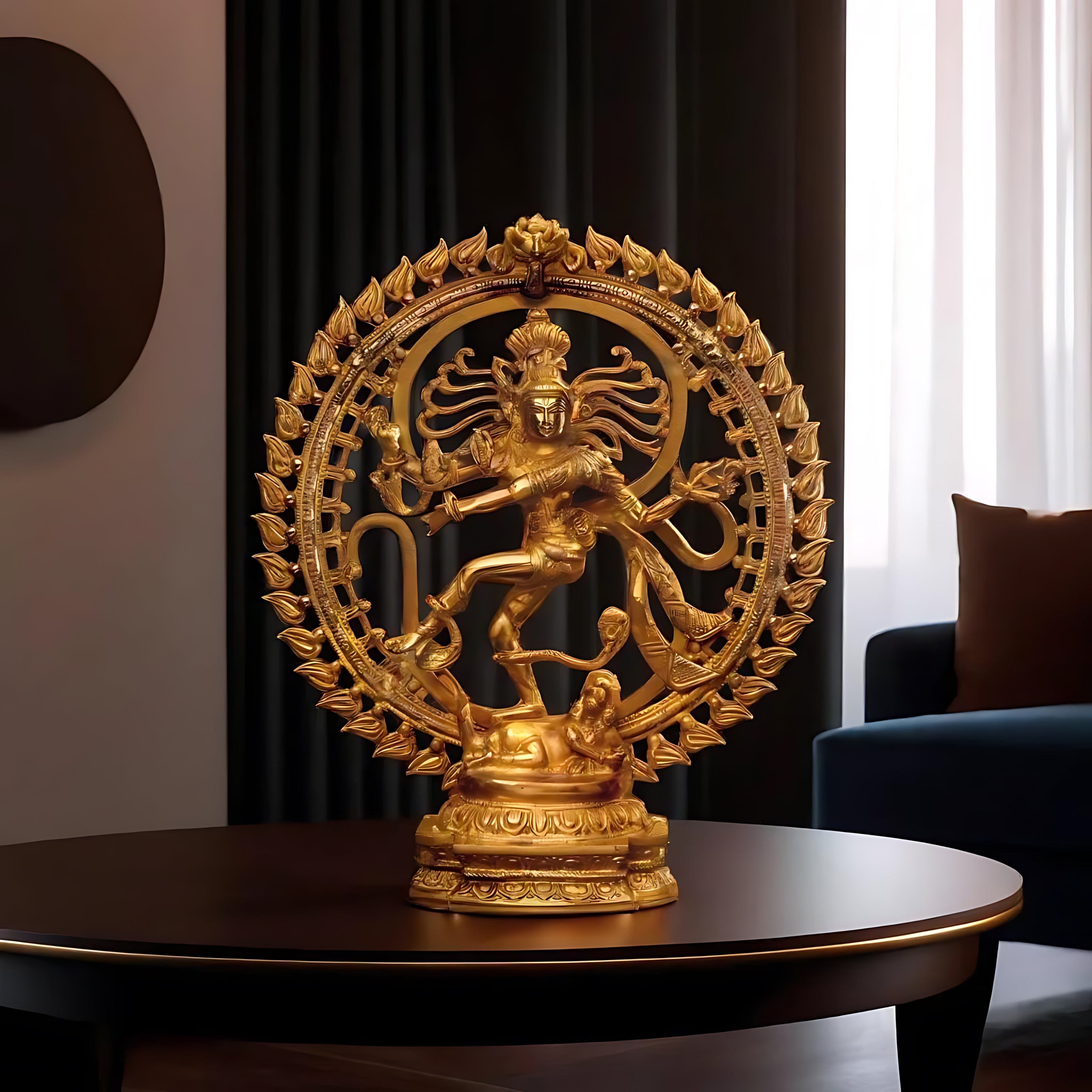 Dancing Shiva 'Nataraja' in Brass