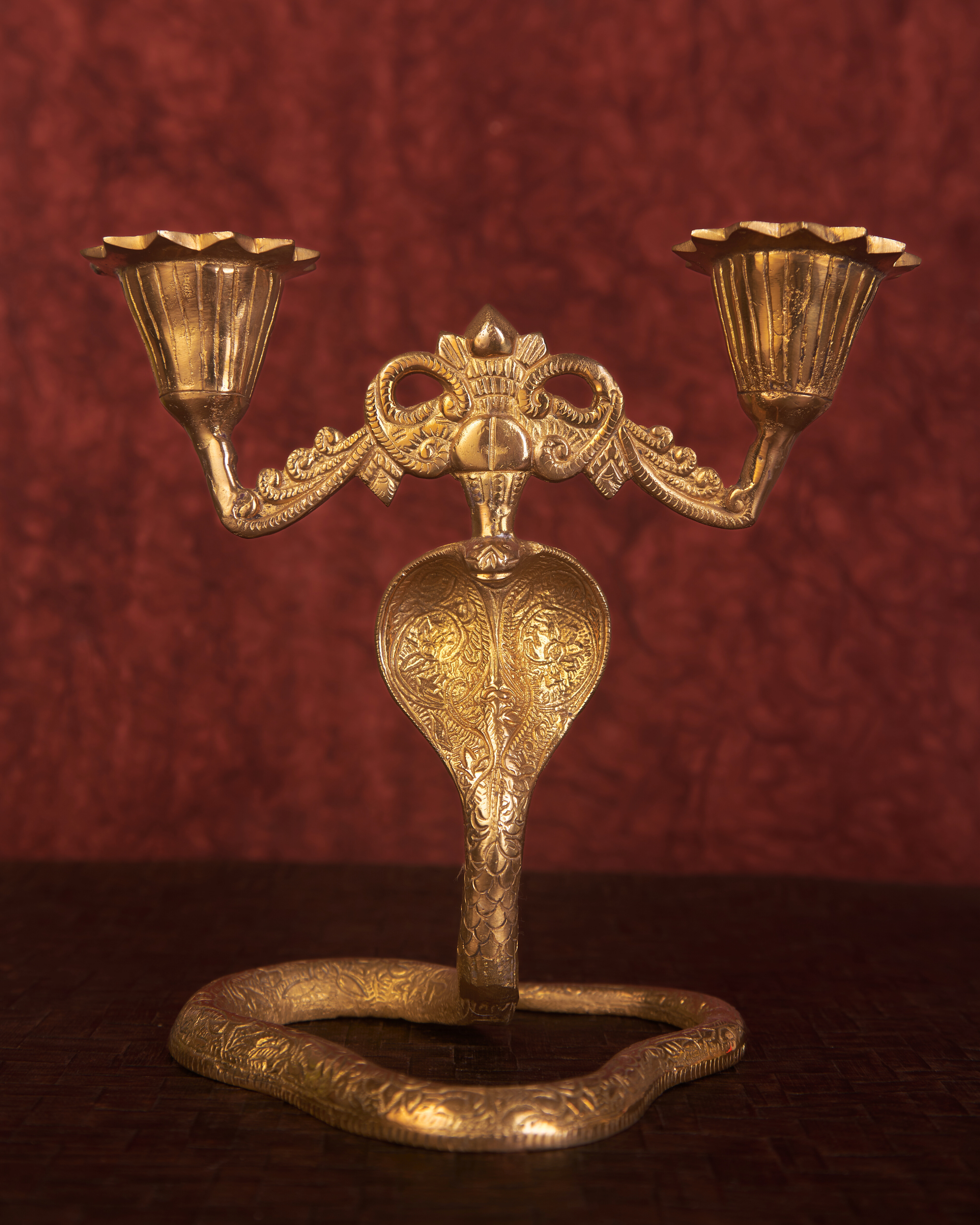 Cobra candelabra