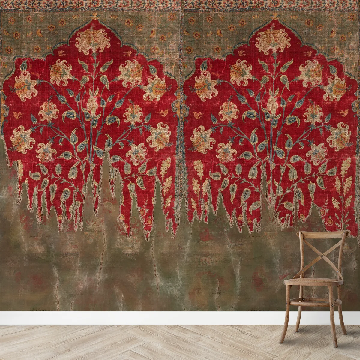 Kaleen Wallpaper Artfully designed for walls Red buy now