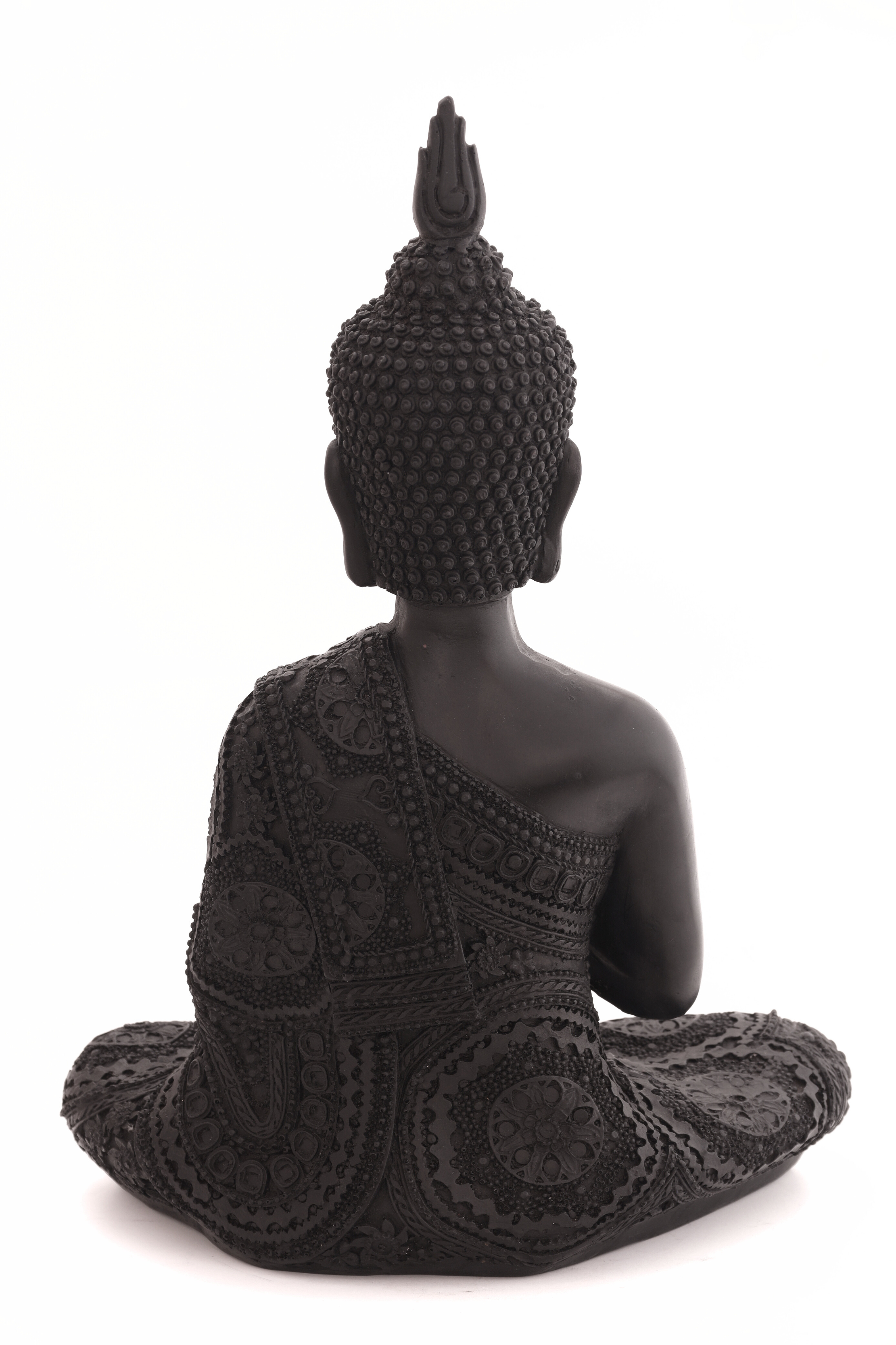 Black Stone Meditating Buddha