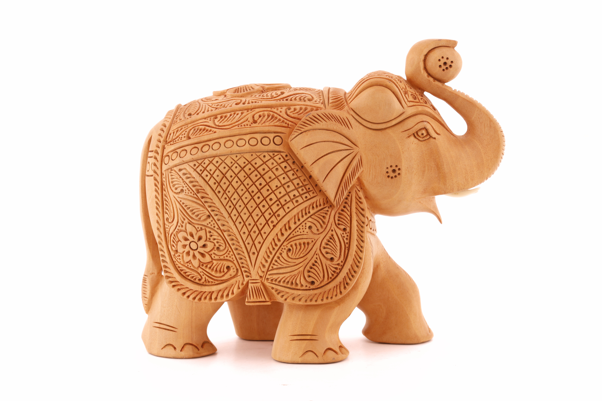 Carved Wooden Elephant