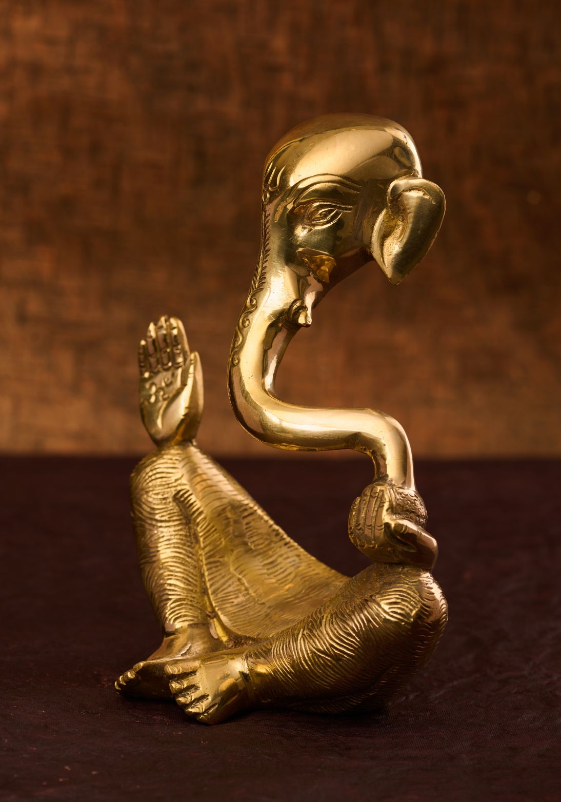 Lord 'Ganesh' Cut Out in Brass