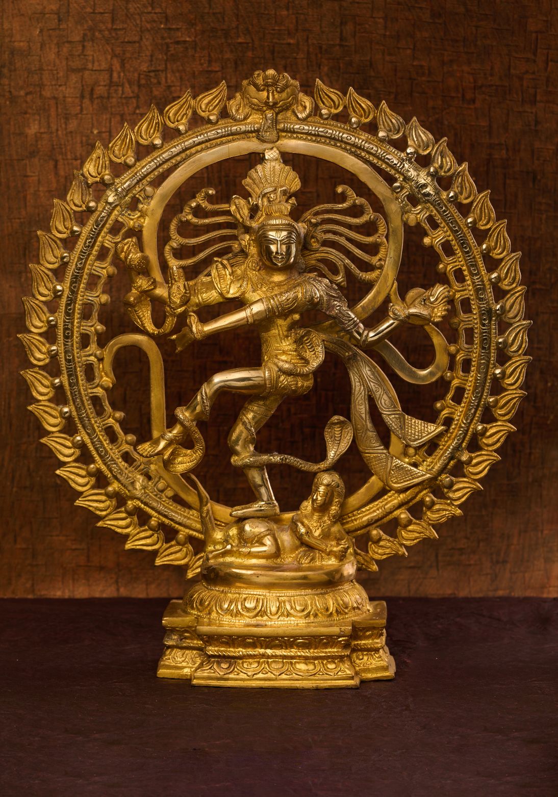 Dancing Shiva 'Nataraja' in Brass