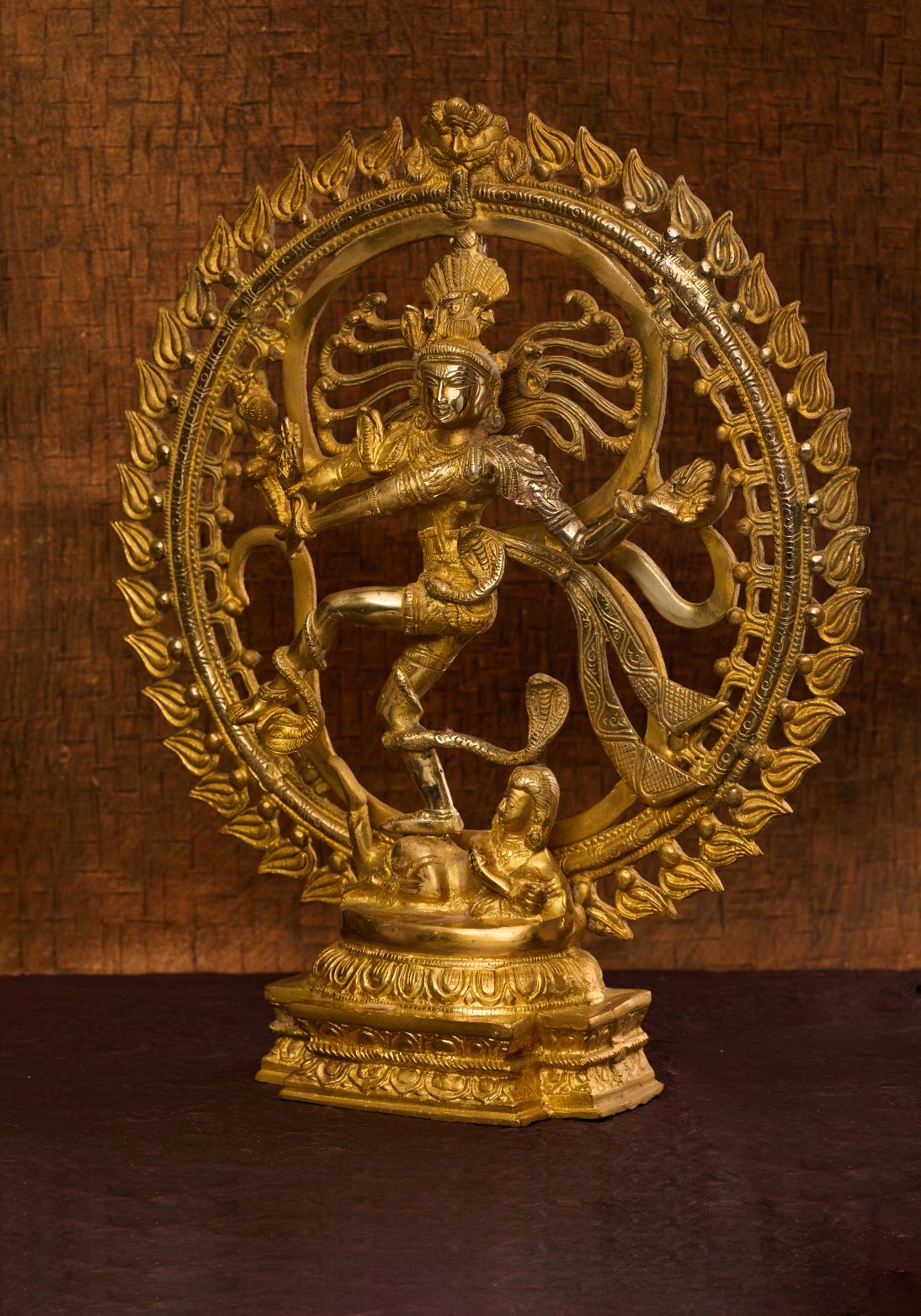 Dancing Shiva 'Nataraja' in Brass