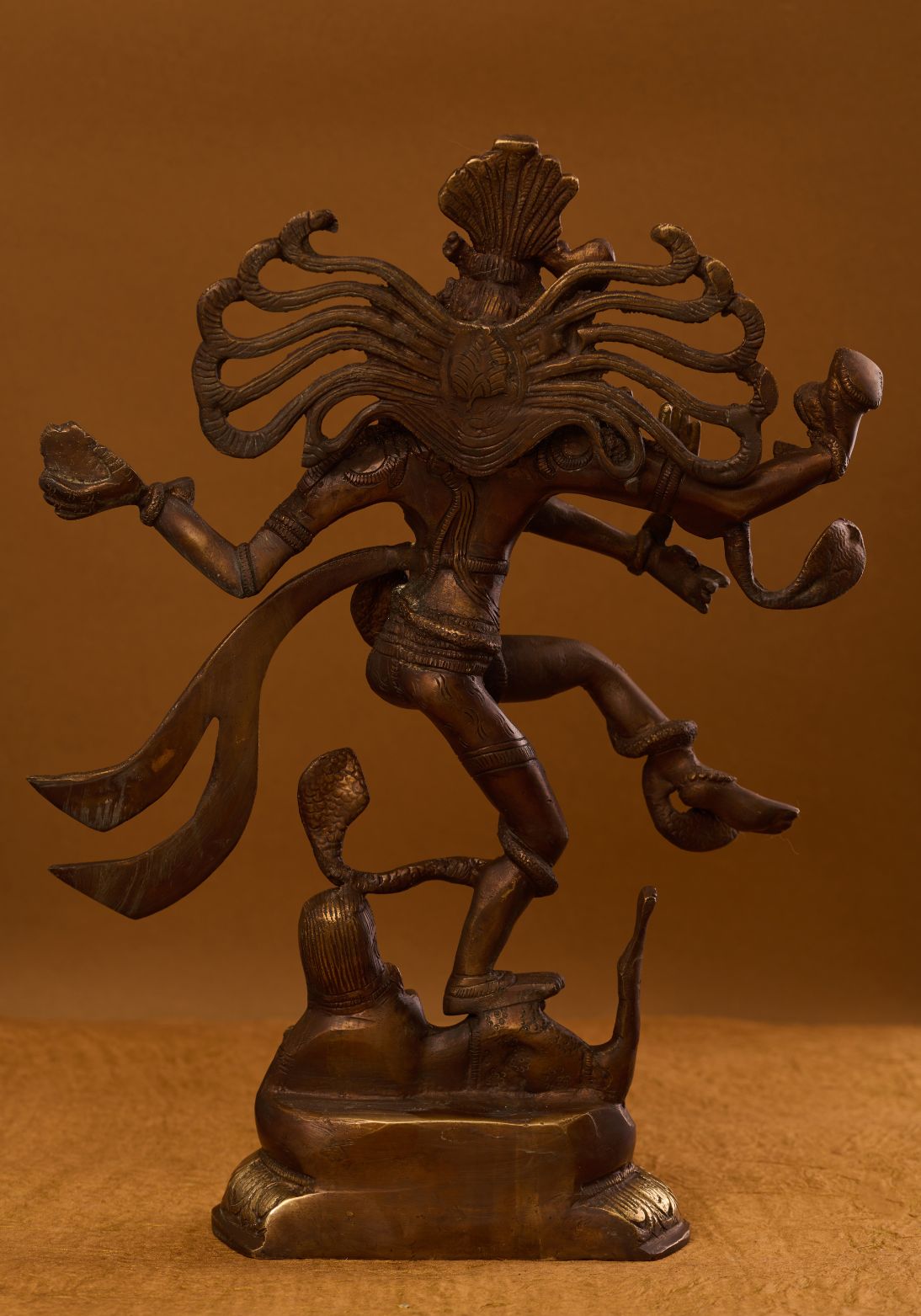 Antique Dancing 'Nataraja' in Mixed Bronze