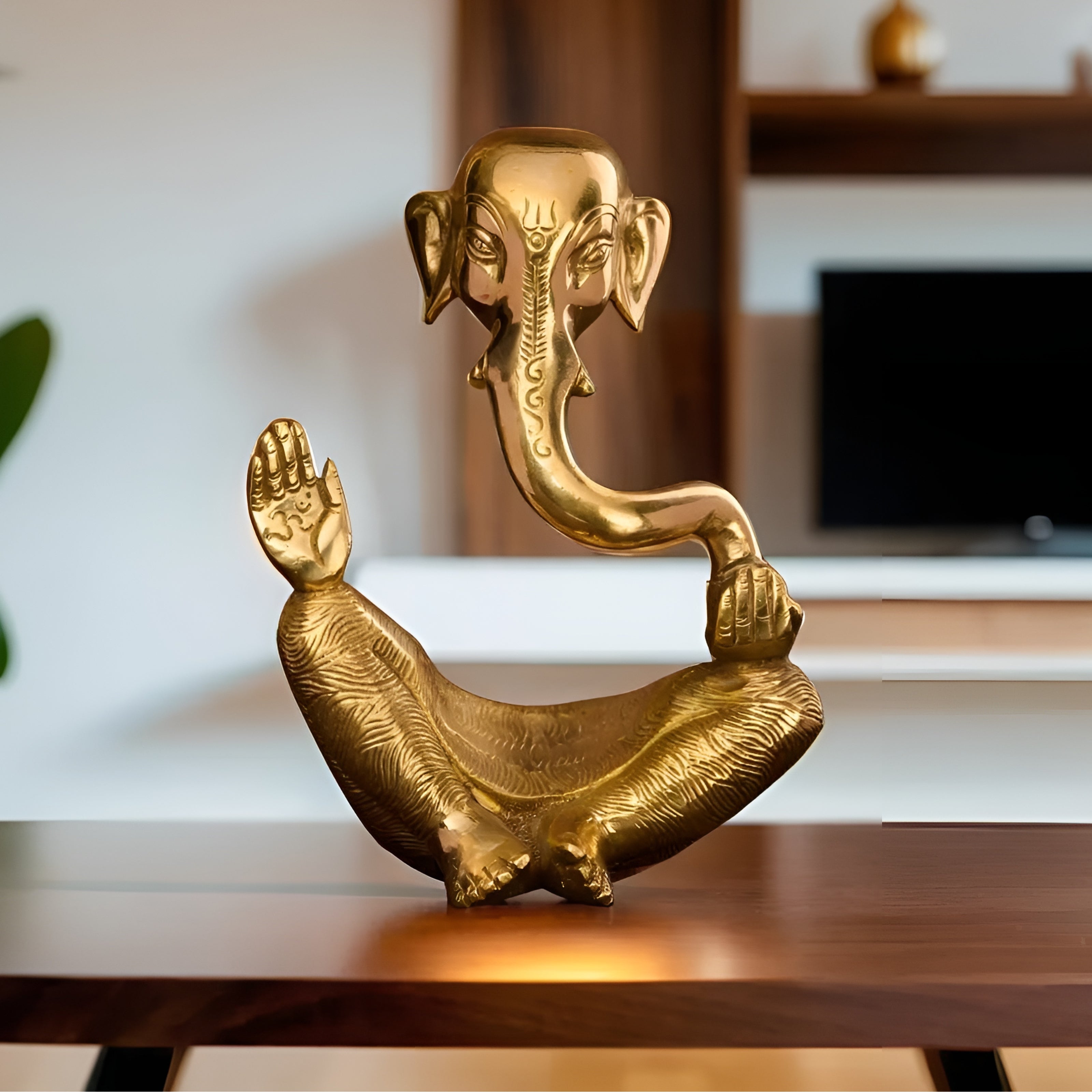 Lord 'Ganesh' Cut Out in Brass