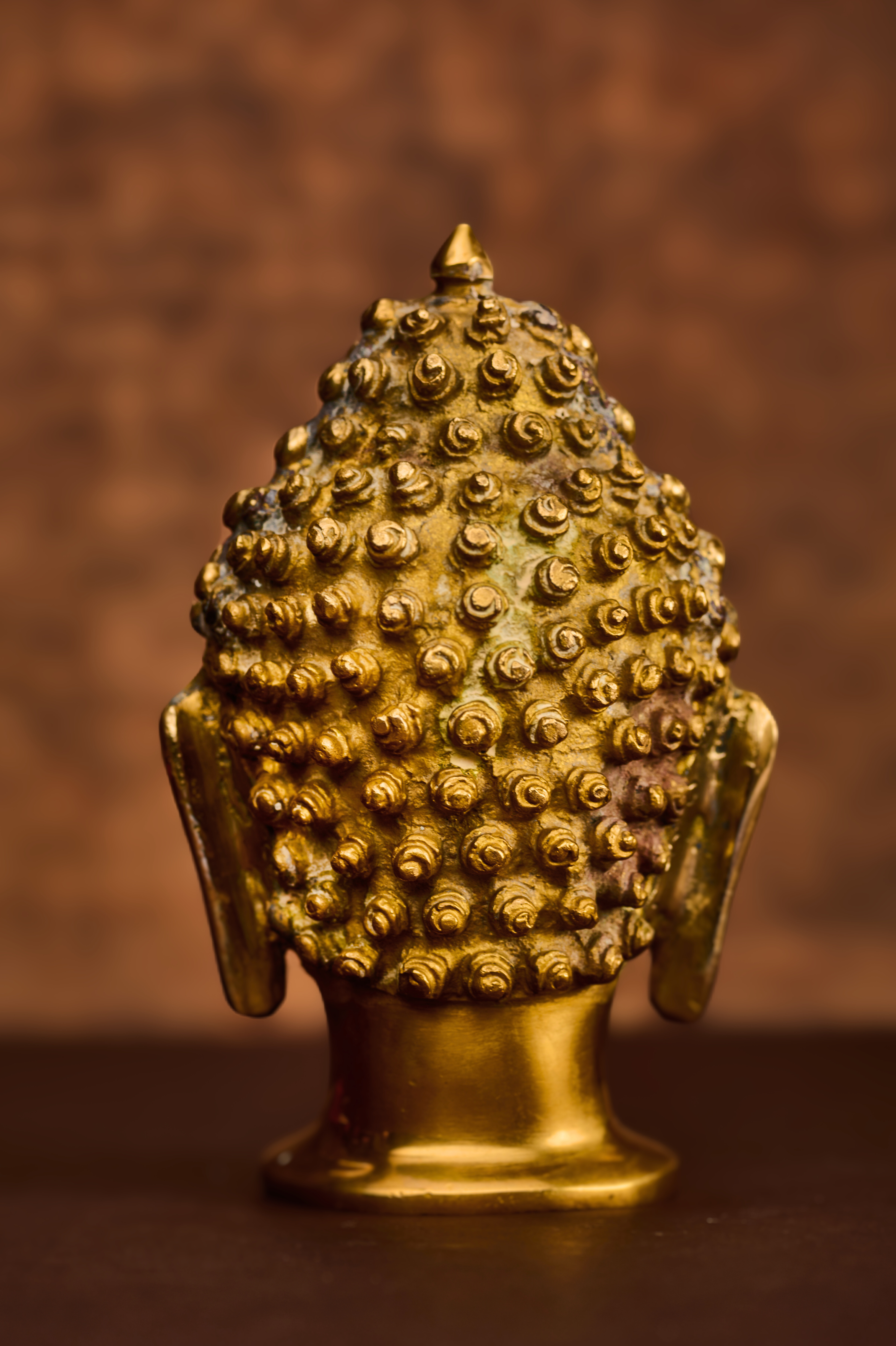 Gautama Buddha Bust in Brass