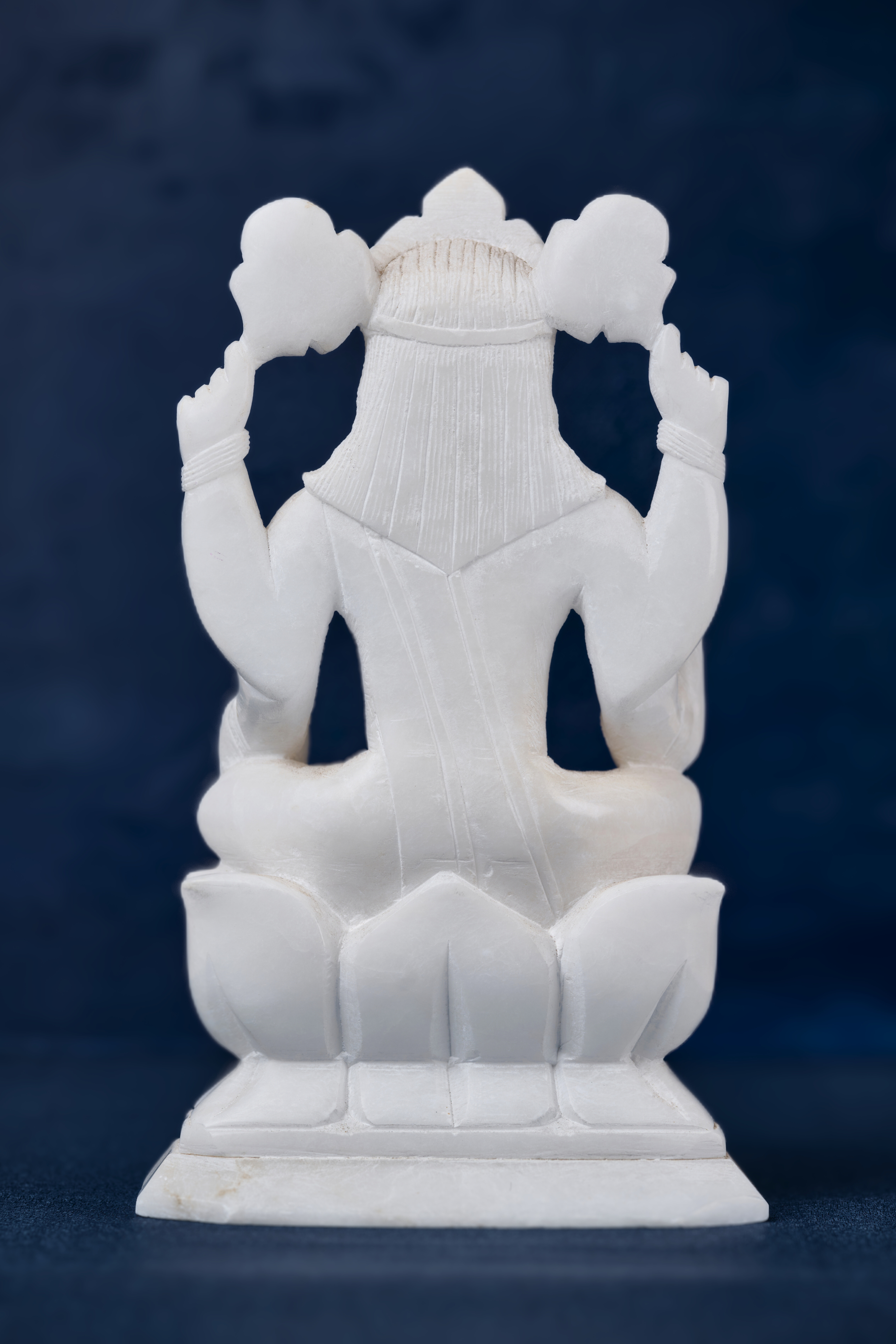 White Stone Lakshmi goddess