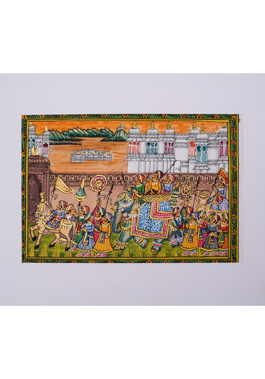 Traditional Indian Miniature Painting: Landscape