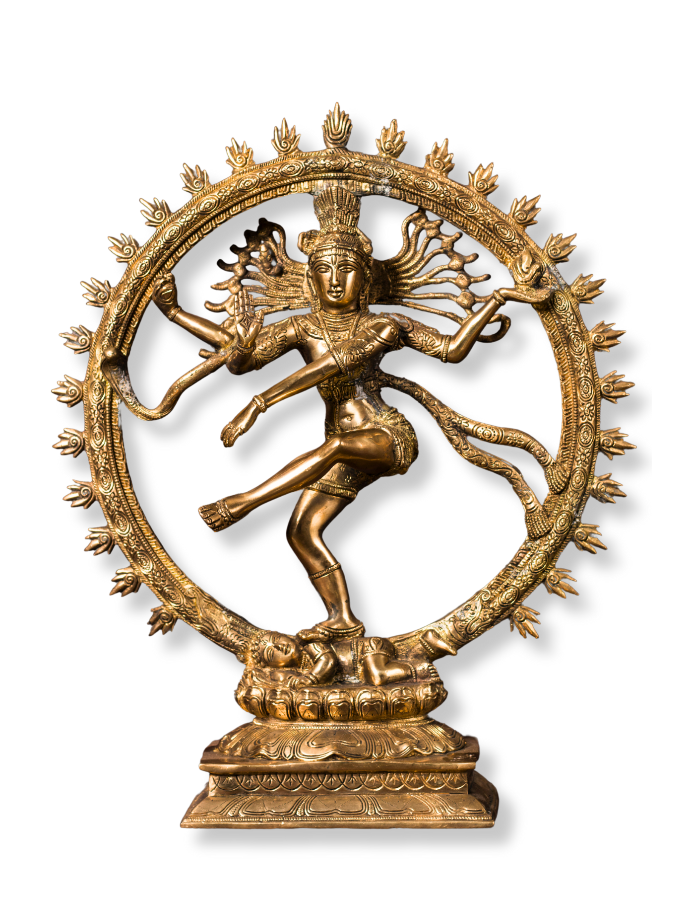 Dancing Shiva 'Nataraj' in Solid Brass