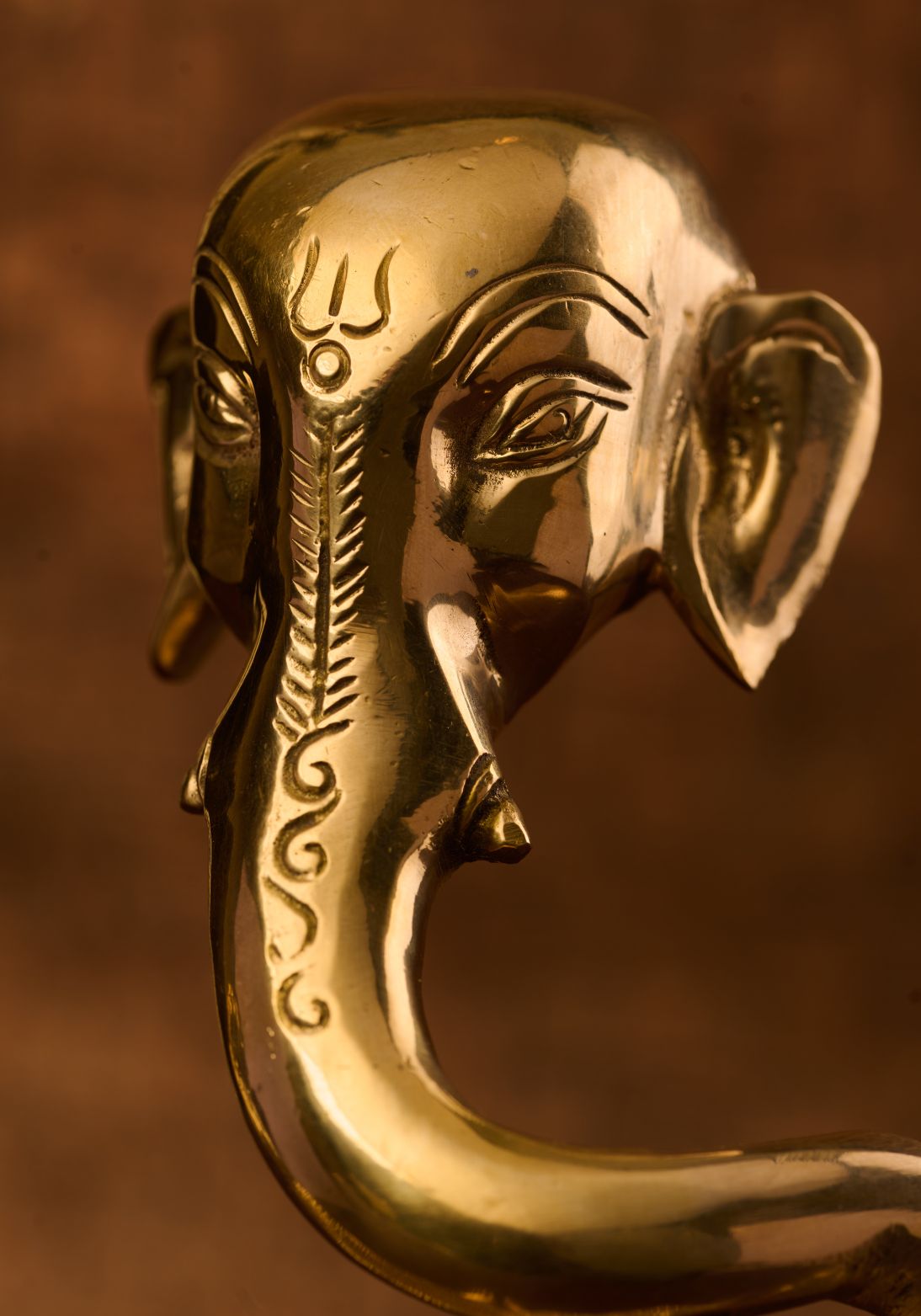 Lord 'Ganesh' Cut Out in Brass